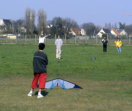 Valentin attend aussi le vent, comme tout le monde