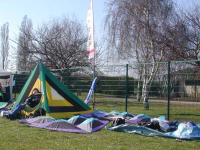 le camp des champions d'Europe