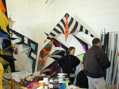 Le stand de Laurence et Dominique