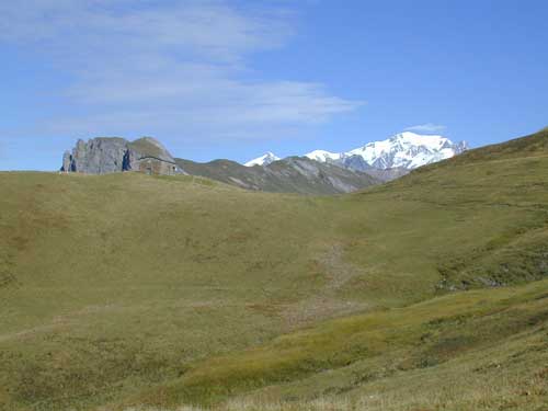 Le mont Blanc omniprsent