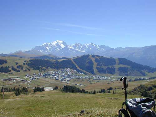 Les saisies dos au mont Blanc