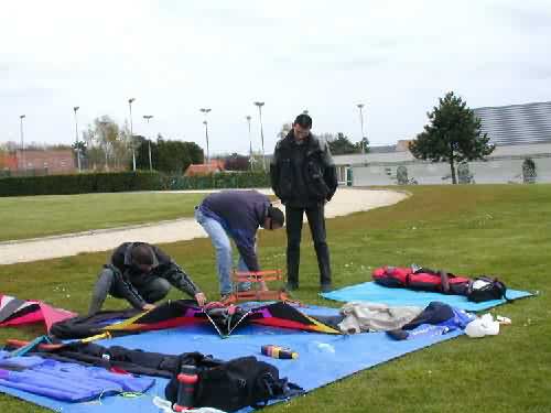 Préparation avant entrainement